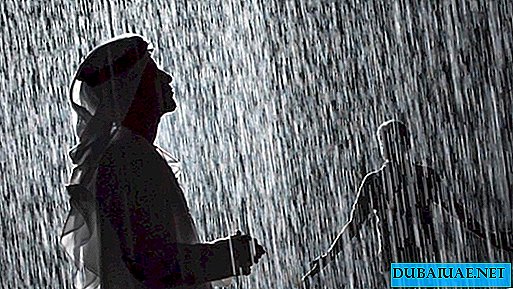 In Sharjah opened a rain room