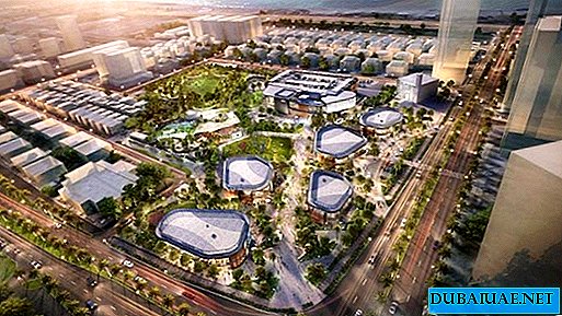 Se está construyendo un parque secreto en la capital de los Emiratos Árabes Unidos.