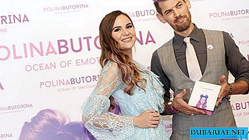 Bintang muda Rusia Polina Butorina mengeluarkan album debutnya di Dubai