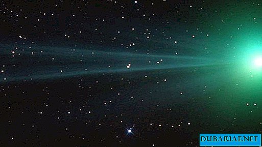 Zelená kometa strach obyvatel Dubaje
