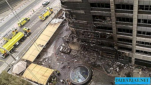 A dubai Zen-torony tüzet okozta